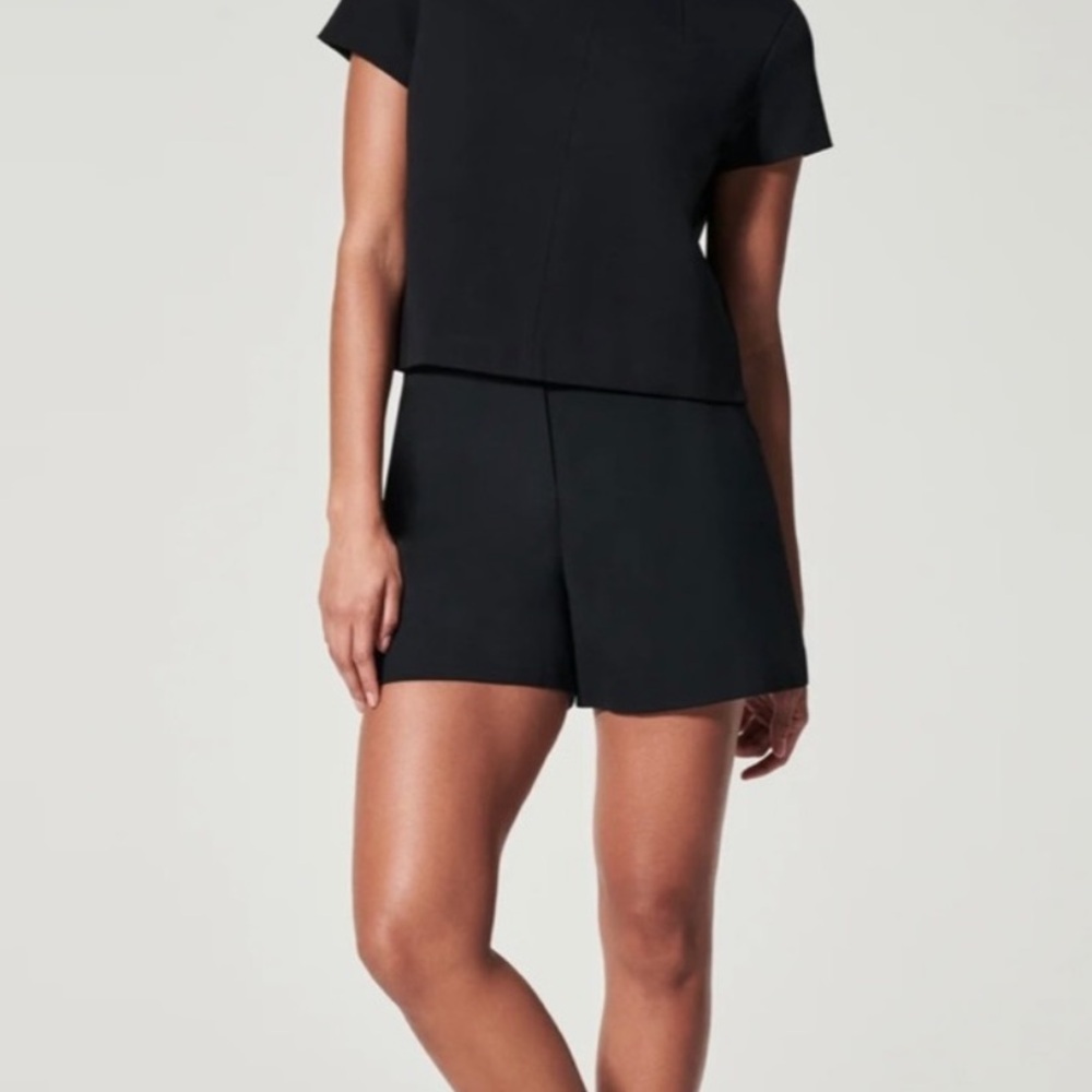 SPANX The Perfect A- Line Black‎ Short Size 2XL NEW